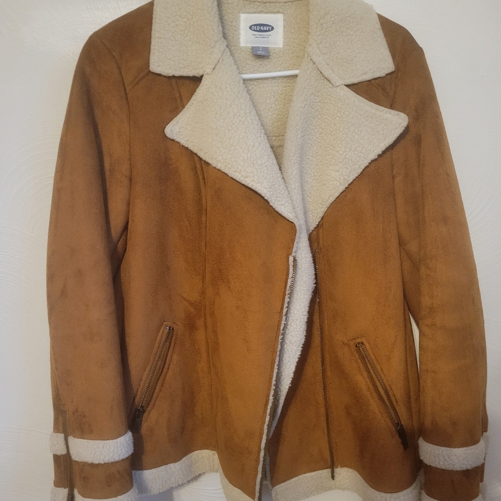 Old navy Sherpa Jacket size Small/petite
